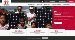 Desktop Screenshot of electriciens-sans-frontieres.org